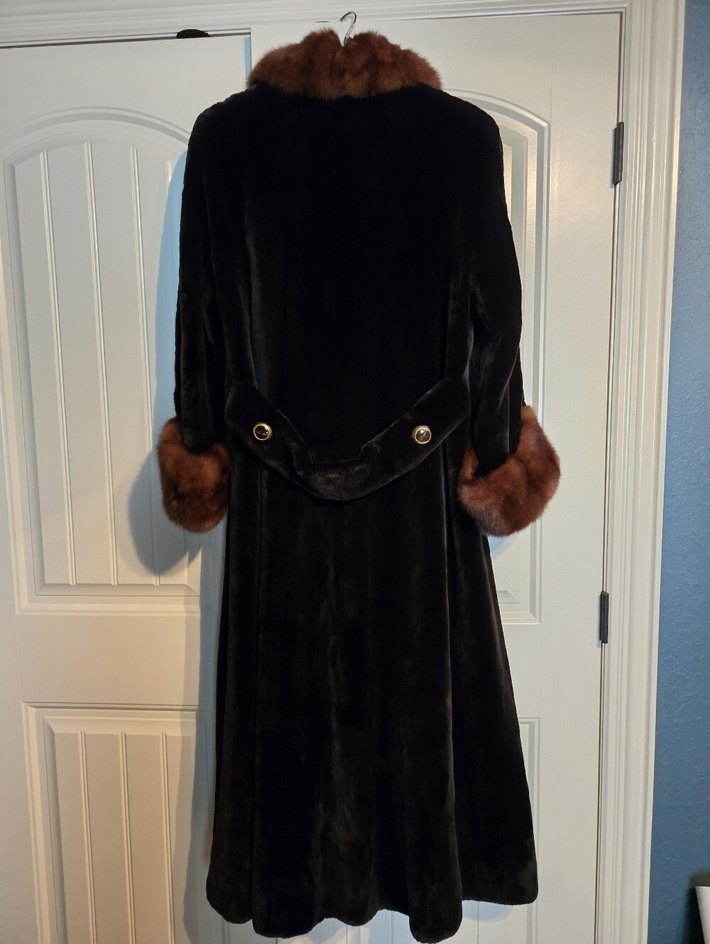 Vintage Russian Sable Coat Size 12 - Picture 4 of 13